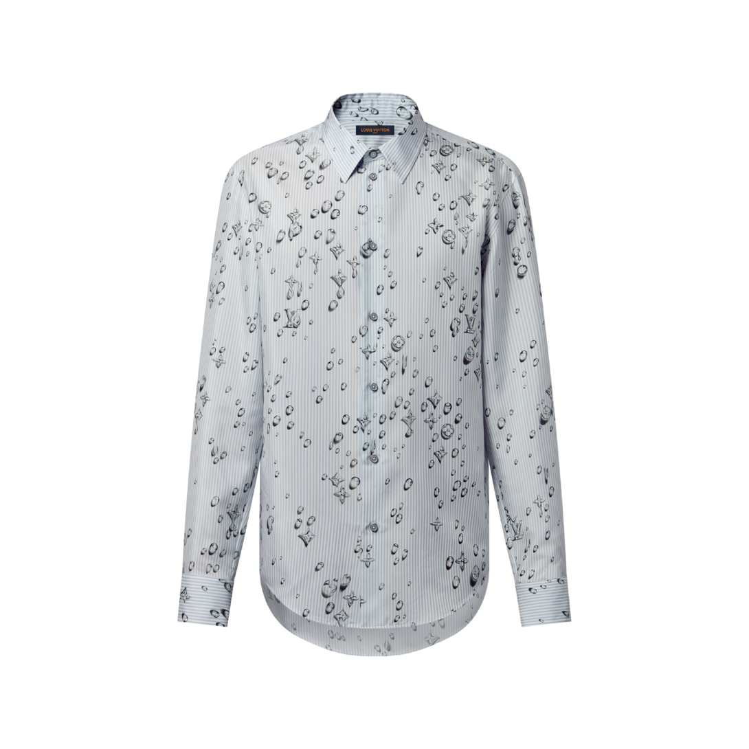 モノグラム ストライプ シルクシャツ ｜ルイ・ヴィトン 公式サイト